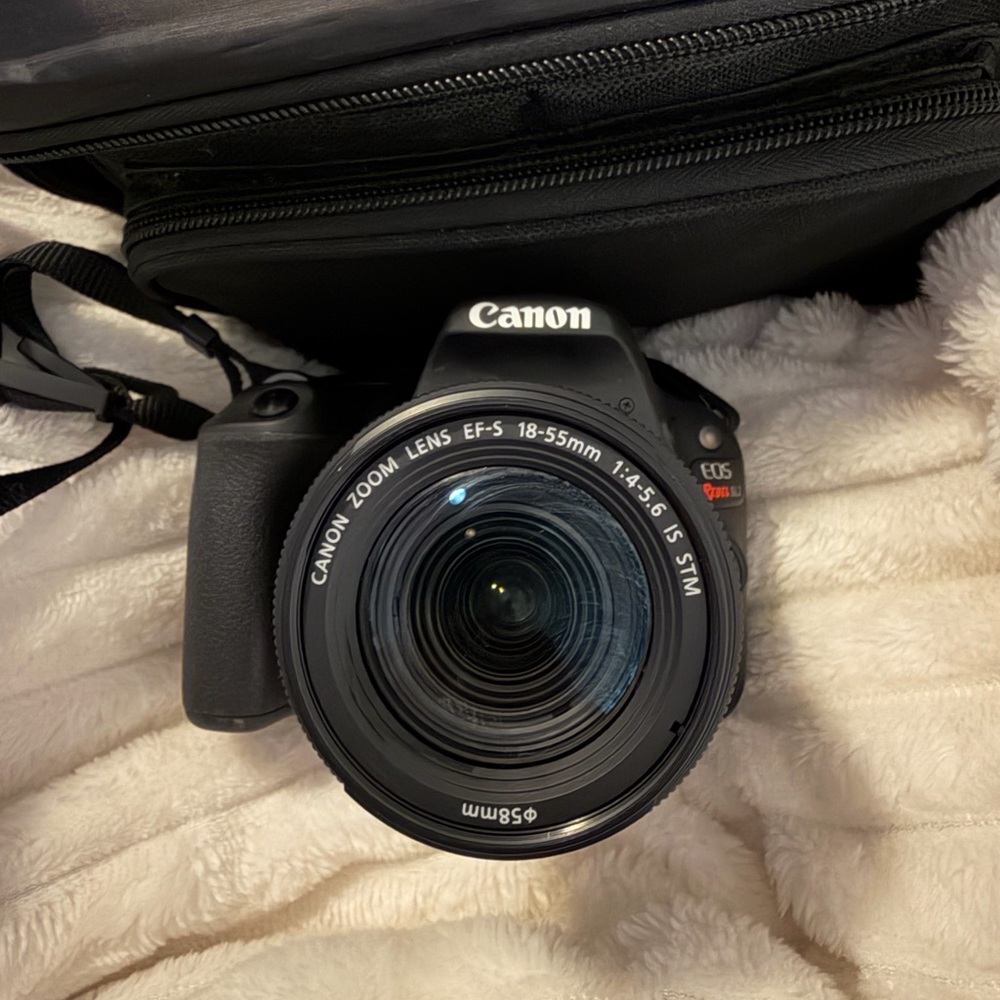 Canon EOS Rebel SL2 Black DSLR Camera